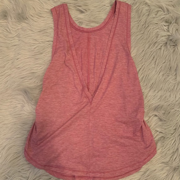 Pink lululemon tank - Picture 3 of 3